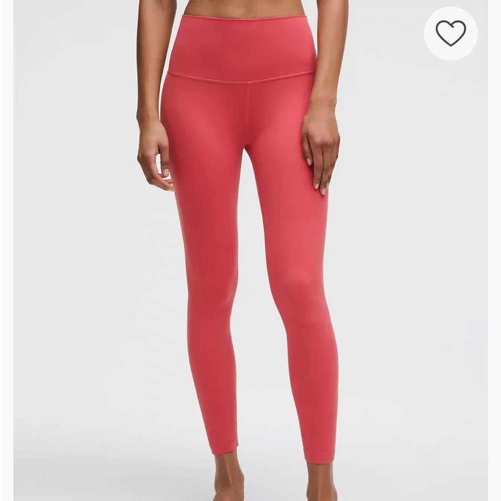 Lululemon align double lined leggings GUAVA PINK